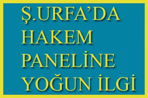 HAKEMİN SESİ TÜRKİYE YOLLARINDA!