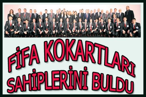 2017 FİFA KOKARTLARI TAKILDI!