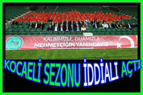 KOCAELİ 2019-2020 SEZONUNA İDDİALI GİRDİ