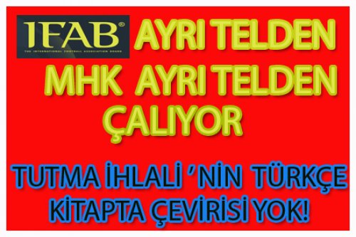 OYUN KURALLARINDA YAMAN ÇELİŞKİ!