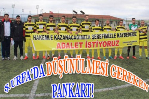 BU PANKART KOLTUĞU SALLAR!