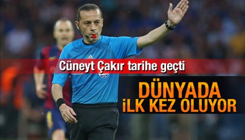 Cüneyt Çakır bir ilki daha yaşattı..!