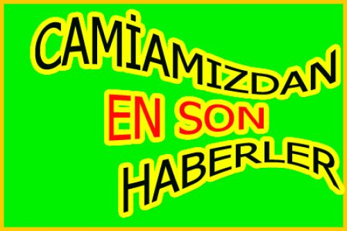 HAKEM CAMİASINDAN EN SON HABERLER..!