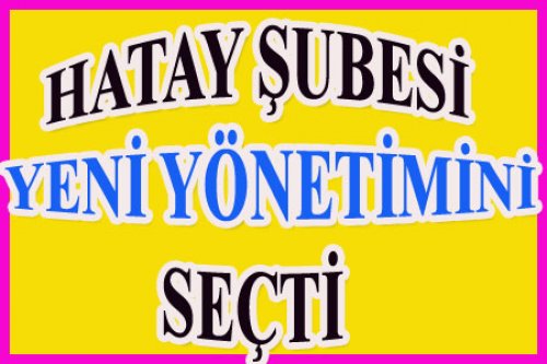 HATAY'IN YENİ BAŞKANI HAMİT KORKMAZ