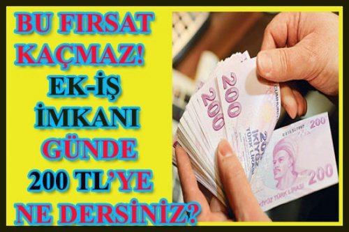 KİM PARA KAZANMAK İSTEMEZ?
