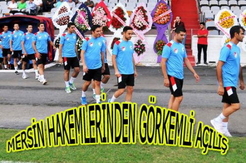 MERSİN HAKEMLERİ BU SEZON İDDİALI