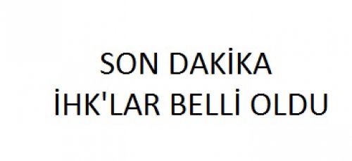 MHK YENİ İL HAKEM KURULLARINI ATADI..!