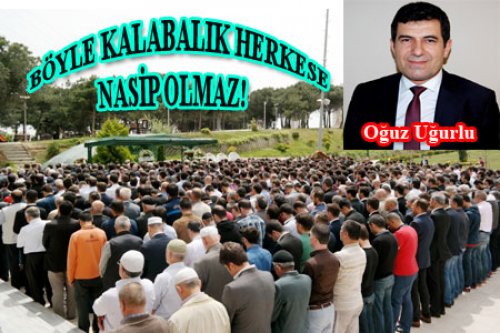 OĞUZ UĞURLU'YU KALABALIK UĞURLADI