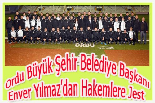ORDU BELEDİYESİ MALZEME YARDIMI YAPTI