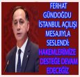 FERHAT GÜNDOĞDU: DESTEĞE DEVAM