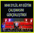 MHK EYLÜL AYI EĞİTİMİNİ TAMAMLADI