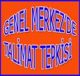 AFYON'DAKİ TOPLANTIDA TALİMAT SIKINTISI