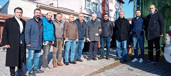 HİLMİ OK ÖLÜM YILDÖNÜMÜNDE MEZARI BAŞINDA ANILDI